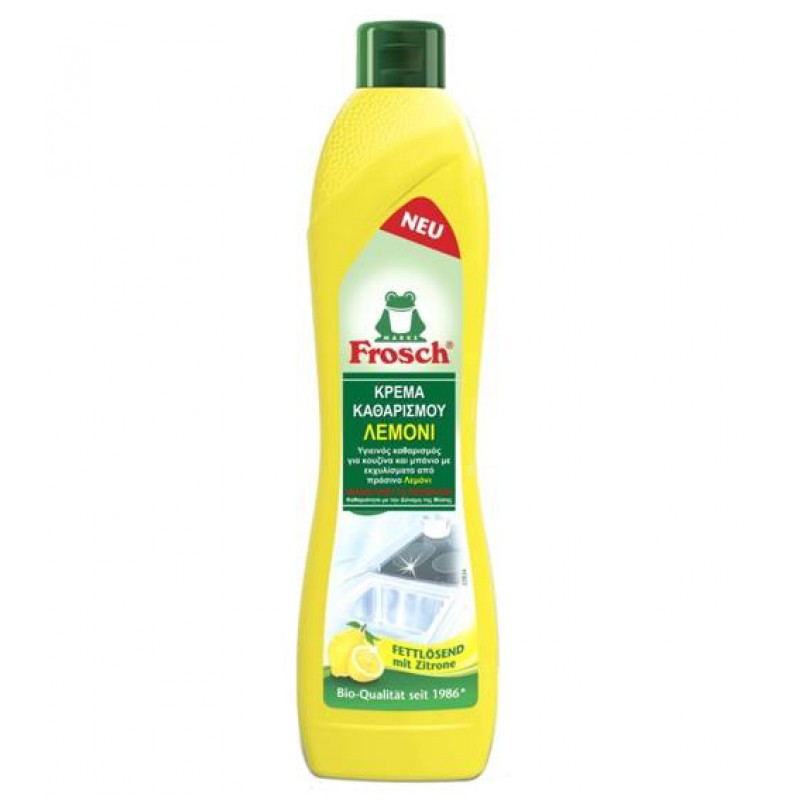 Οικολογική Κρέμα Καθαρισμού με Λεμόνι  500ml - FROSCH