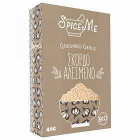Βιολογικό Σκόρδο Αλεσμένο 40gr - SPICE ME