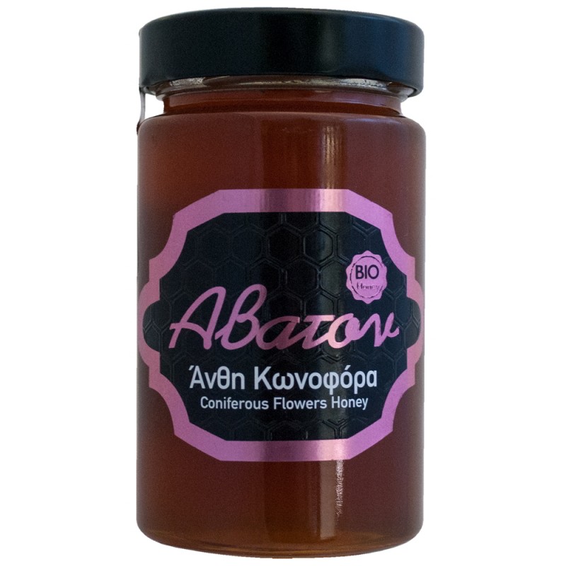 Βιολογικό Μέλι από Κωνοφόρα Άνθη 400gr - ΑΒΑΤΟΝ