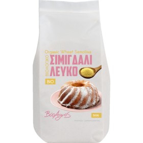 Βιολογικό Σιμιγδάλι Λευκό 500gr - ΒΙΟΑΓΡΟΣ