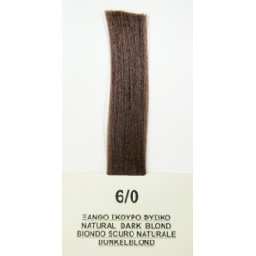 Βαφή Μαλλιών No 6/0 – Ξανθό Σκούρο Φυσικό 60ml - MEDITERRANEAN COLOR