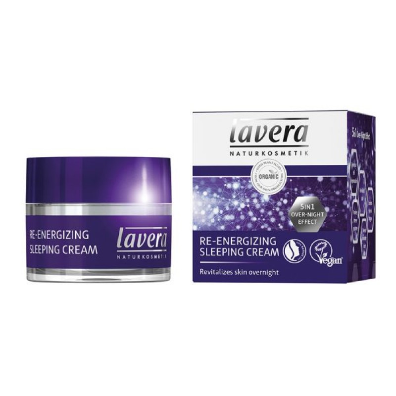 Βιολογική κρέμα Νυκτός Re-Energizing Sleeping Cream 50ml - LAVERA