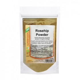 Βιολογική Αγριοτριανταφυλλιά σκόνη (Rosehip) 125gr - HEALTHTRADE