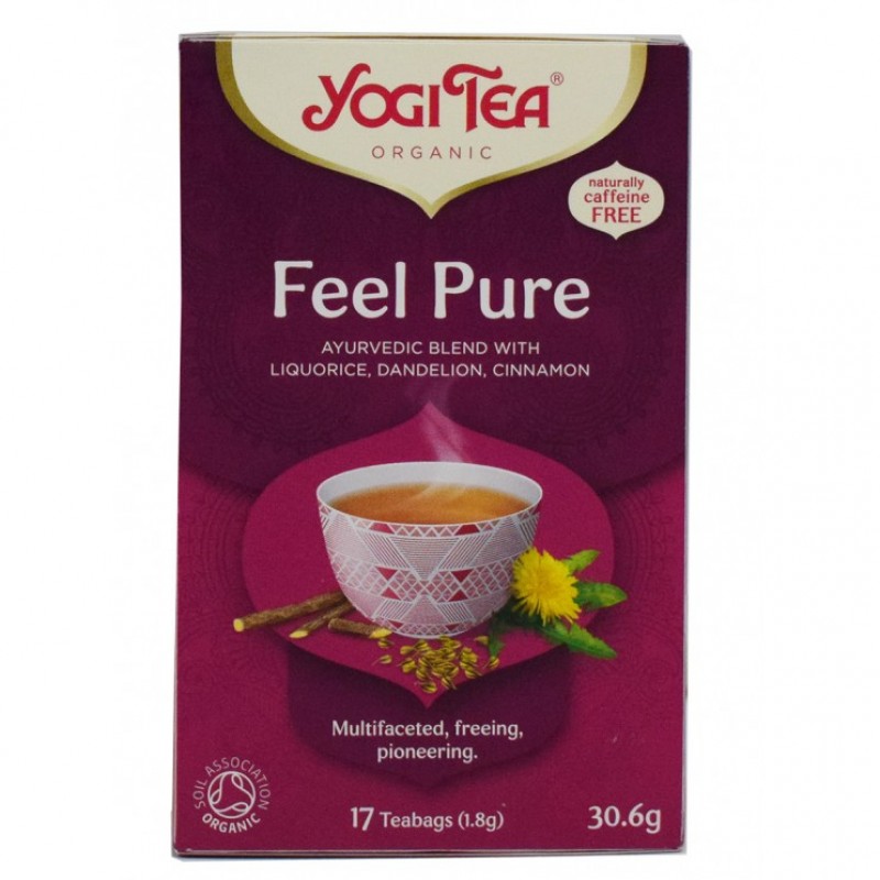 Βιολογικό Τσάι Feel Pure (Detox) 30,6gr - YOGI TEA