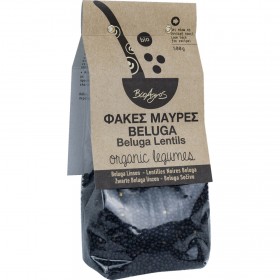 Βιολογικές Φακές Μαύρες Beluga 500gr - ΒΙΟΑΓΡΟΣ