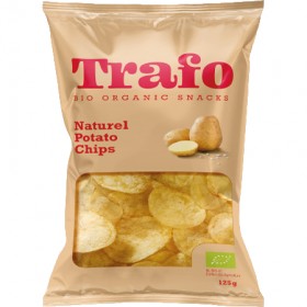 Βιολογικά Τσιπς Πατάτας με Αλάτι 125gr - TRAFO