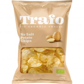 Βιολογικά Τσιπς Πατάτας χωρίς Αλάτι 125gr - TRAFO