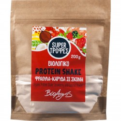Βιολογικό Protein Shake με Φράουλα & Καρύδα 200gr - ΒΙΟΑΓΡΟΣ