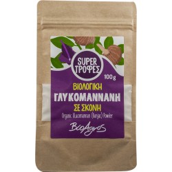 Βιολογική Υπερτροφή Γλυκομαννάνη σε σκόνη 100gr - ΒΙΟΑΓΡΟΣ