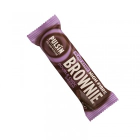 Μπάρα Μπράουνι με Διπλή Σοκολάτα Χ/Ζ 35gr - PULSIN