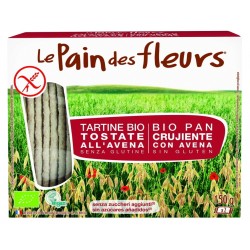 Βιολογικά Κράκερς Βρώμης 150gr -  LE PANIN DES FLEURS Βιολογικά Κράκερς Βρώμης 150gr -  LE PANIN DES FLEURS