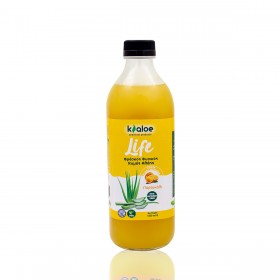 Βιολογικός Φυσικός Χυμός Αλόης με γεύση Πορτοκάλι 1Lt - KALOE