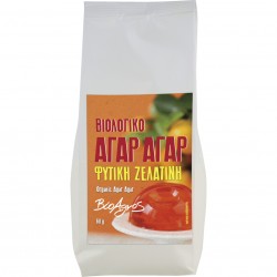 Βιολογικό Αγάρ Αγάρ (Φυτική ζελατίνη) 60gr - ΒΙΟΑΓΡΟΣ  Βιολογικό Αγάρ Αγάρ (Φυτική ζελατίνη) 60gr - ΒΙΟΑΓΡΟΣ