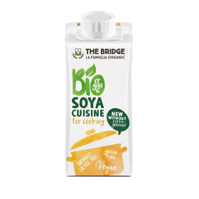 Βιολογική Κρέμα Κουζίνας Σόγιας 200ml - THE BRIDGE